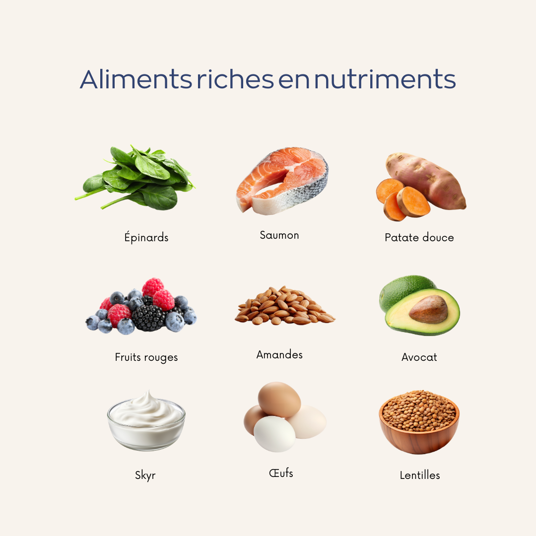 alimentes riches en nutrientes
